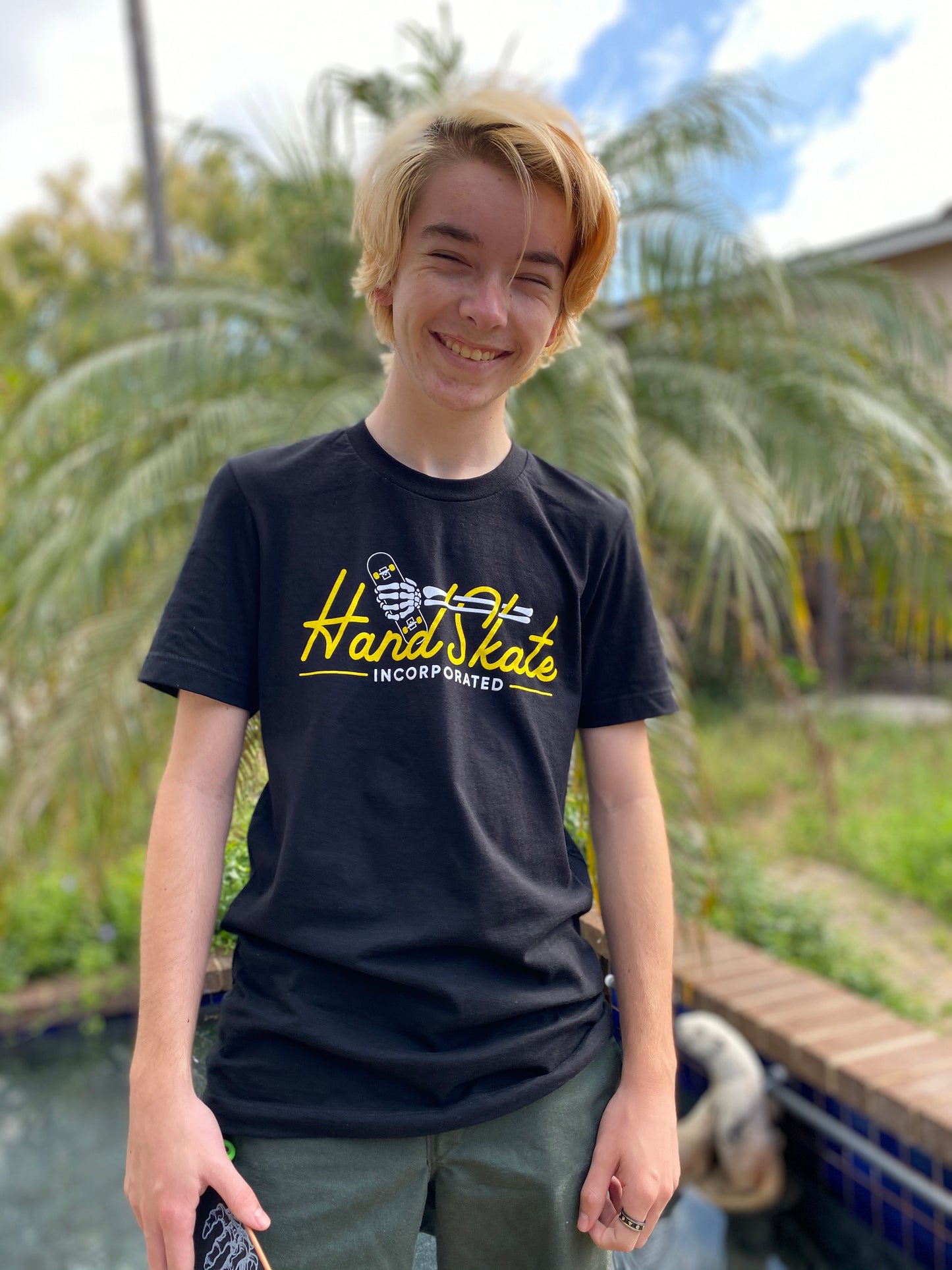 HandSkate Script Tee Shirt